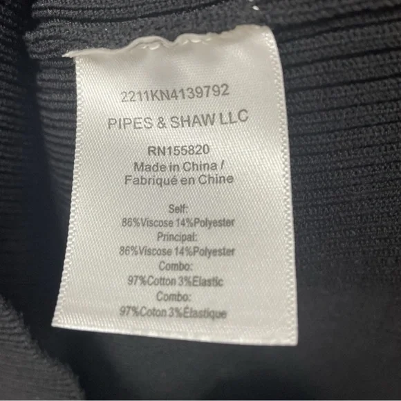 Veronica Beard Elegant Navy Dress with Puff Sleeves - Picture 2 of 4